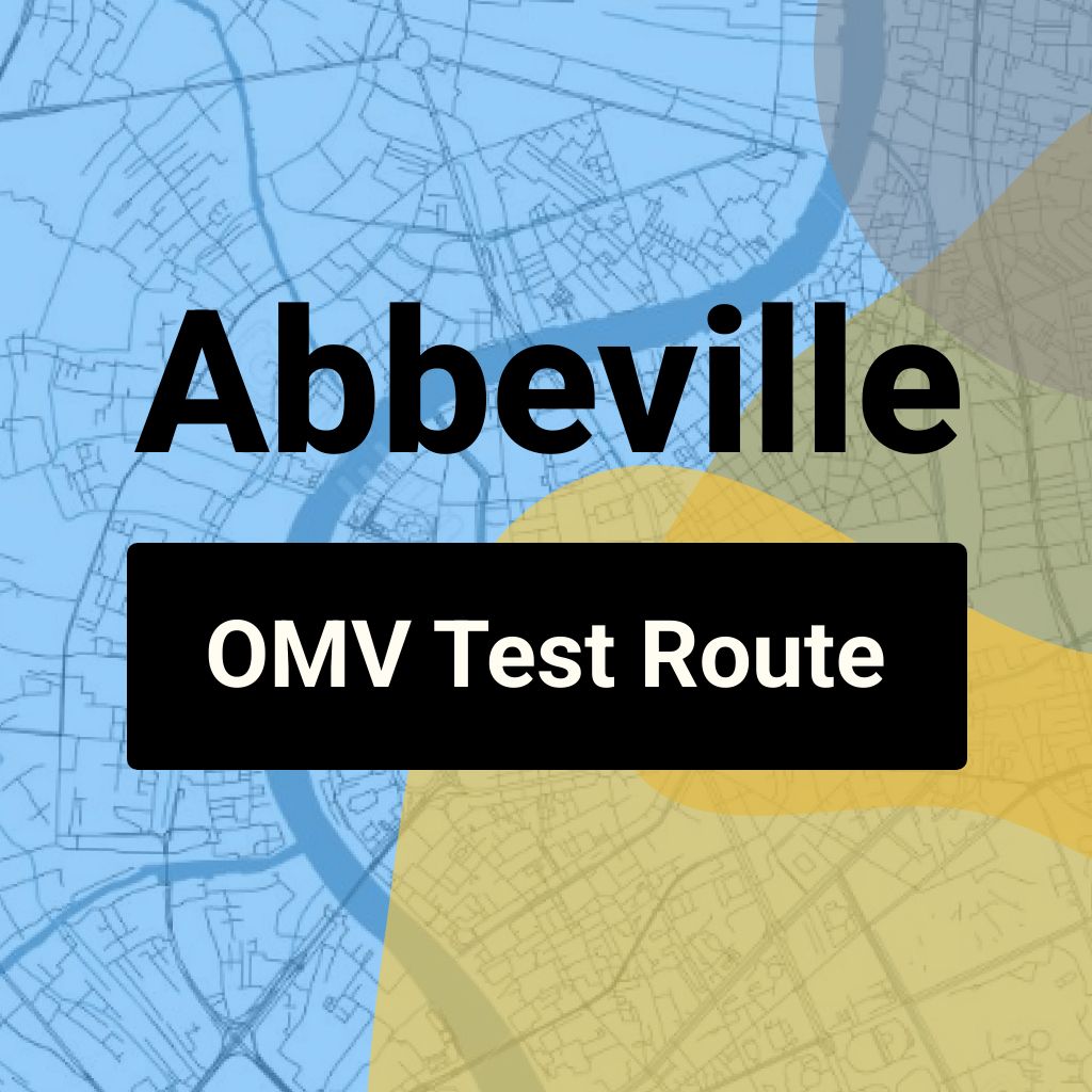Abbeville, Louisiana OMV Driving Test Routes