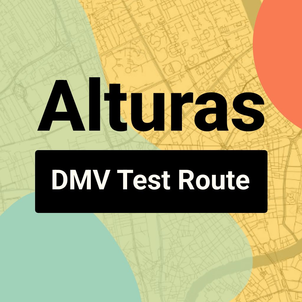 Alturas DMV Road Test Centre Routes