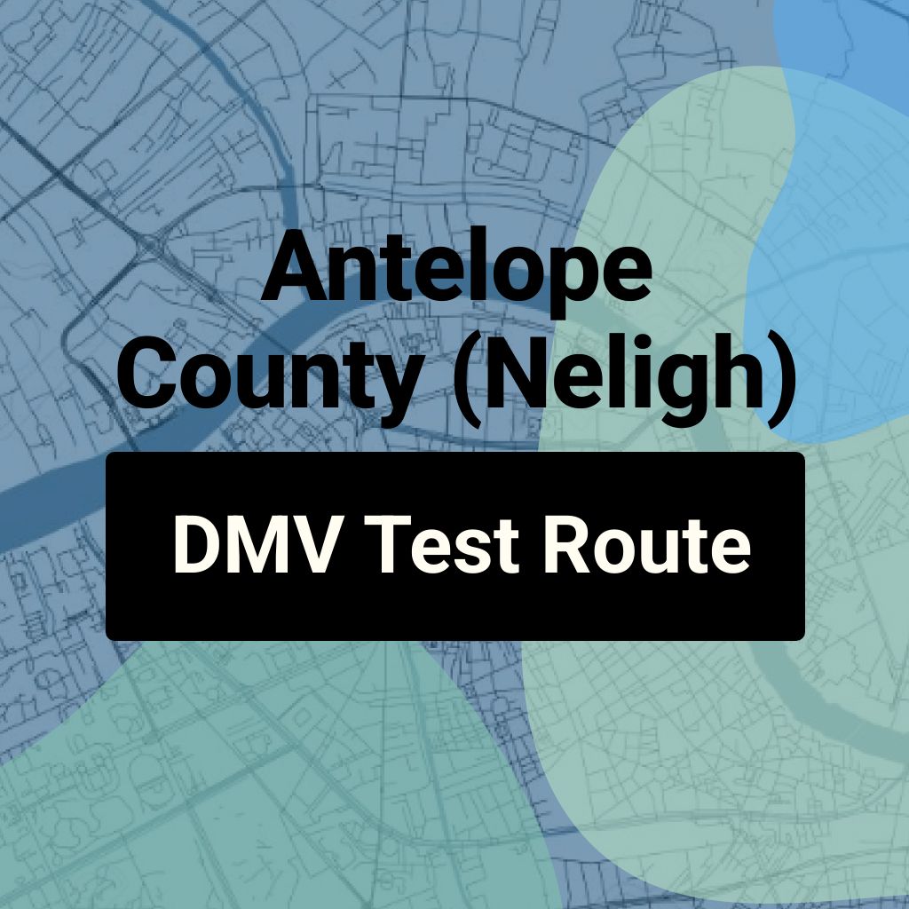 Antelope County (Neligh), Nebraska DMV Driving Test Routes