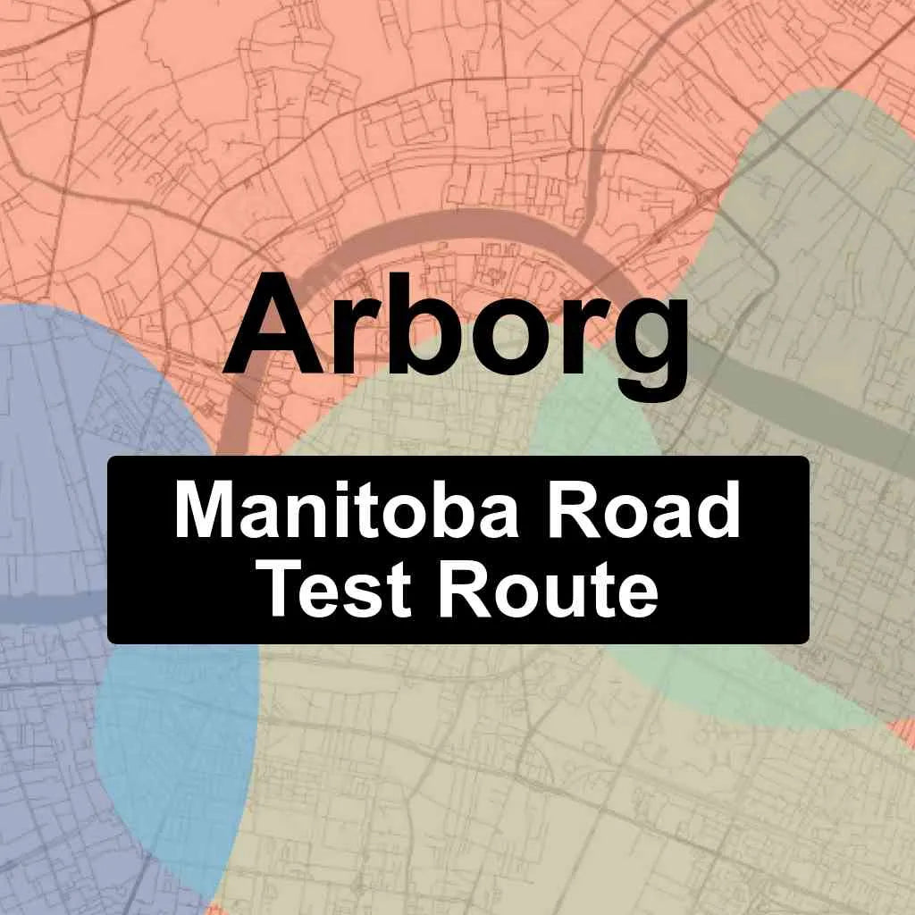 Arborg, Manitoba MPI Driving Test Routes