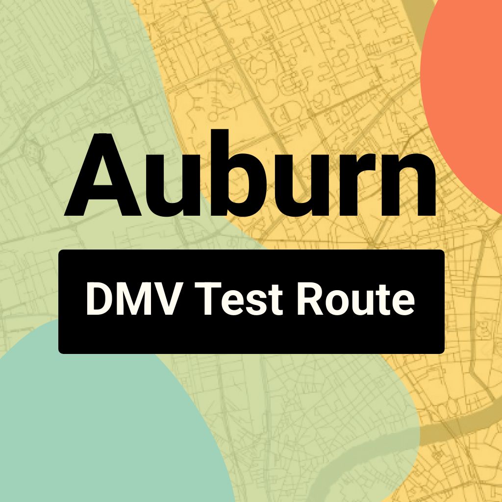 Auburn DMV Road Test Centre Routes