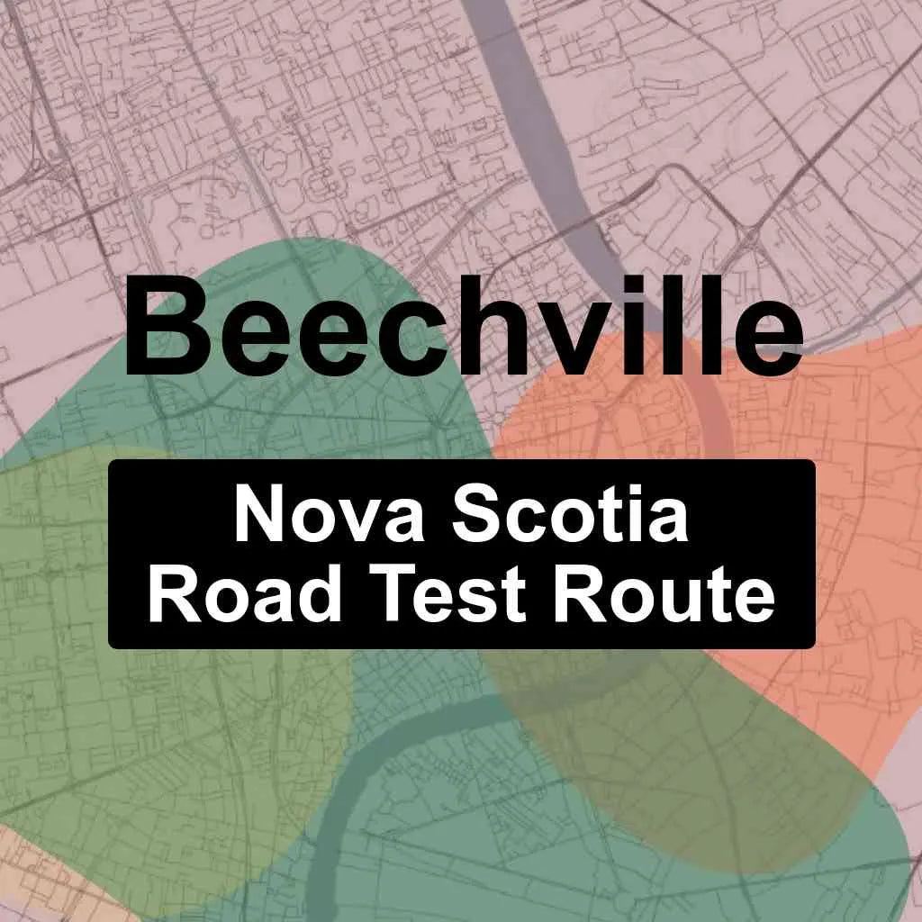 Beechville, Nova Scotia Access Driving Test Routes
