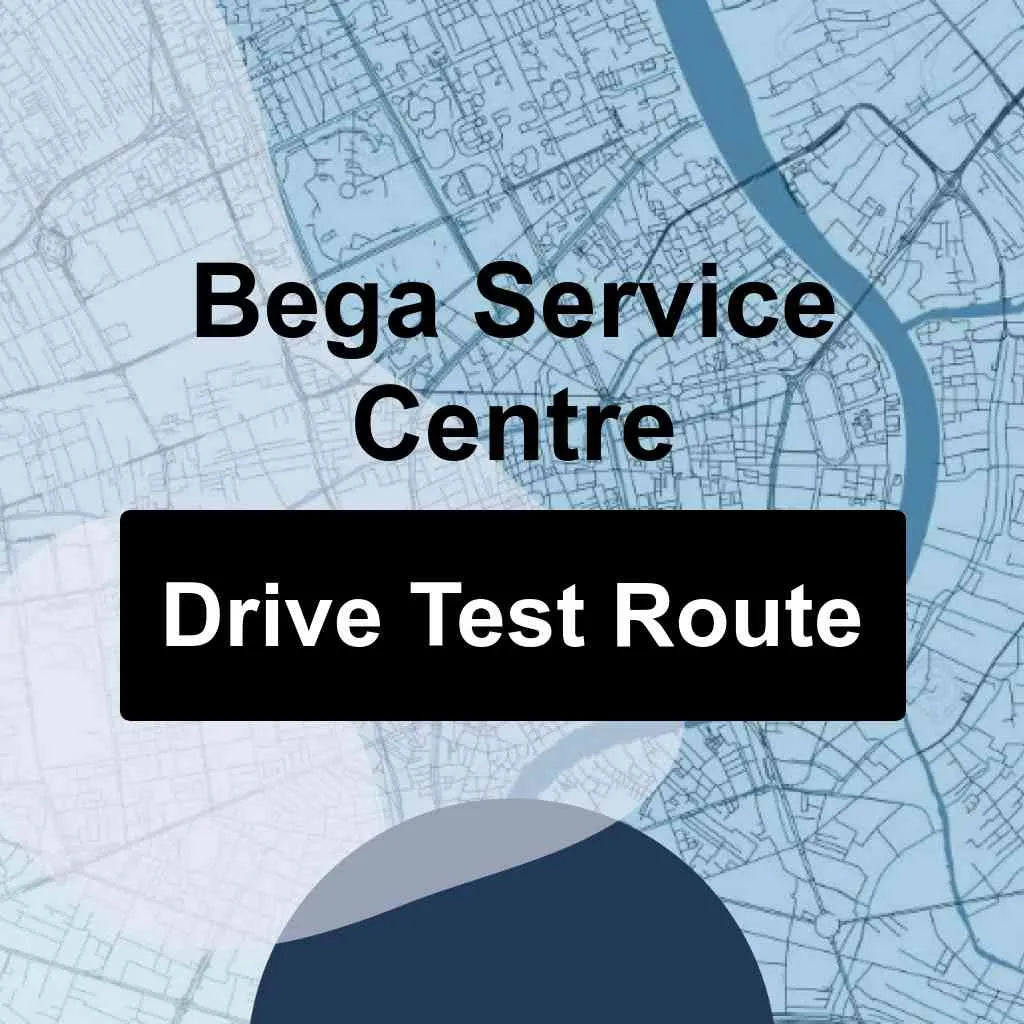 Bega Service Centre, New South Wales (NSW) Driving Test Routes
