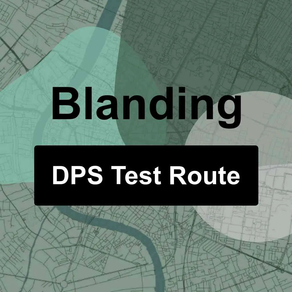 Blanding, Utah DPS Driving Test Routes