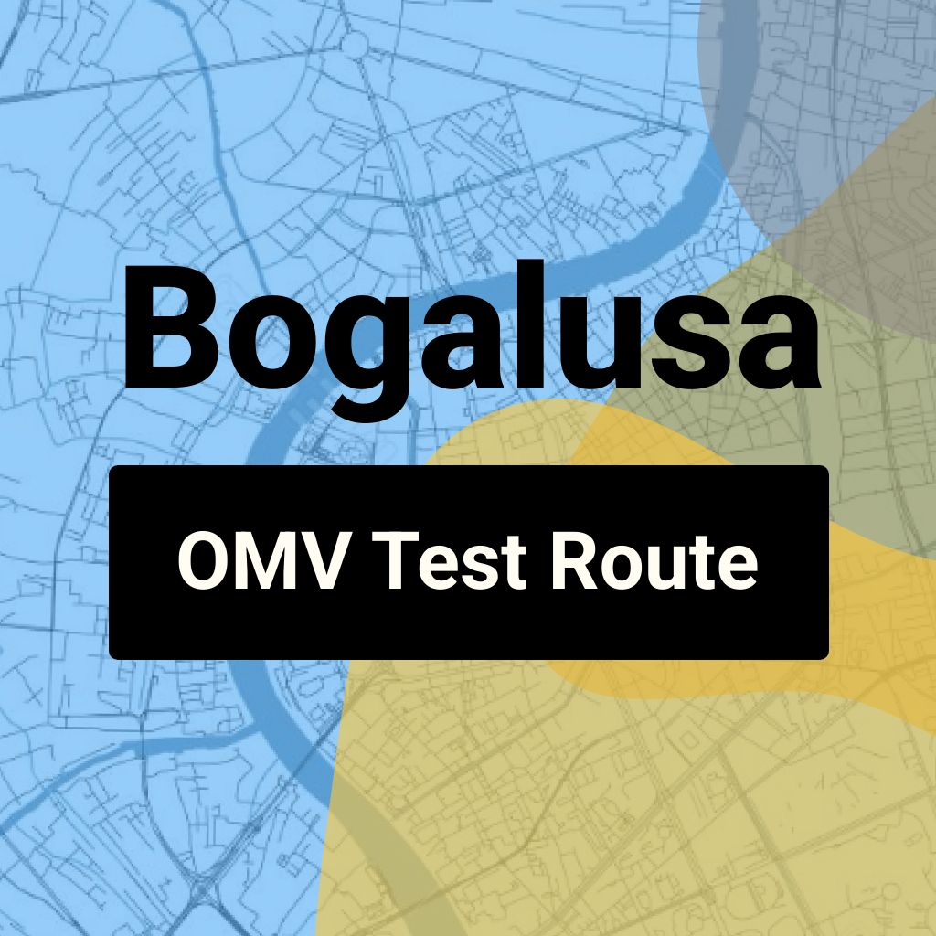 Bogalusa, Louisiana OMV Driving Test Routes