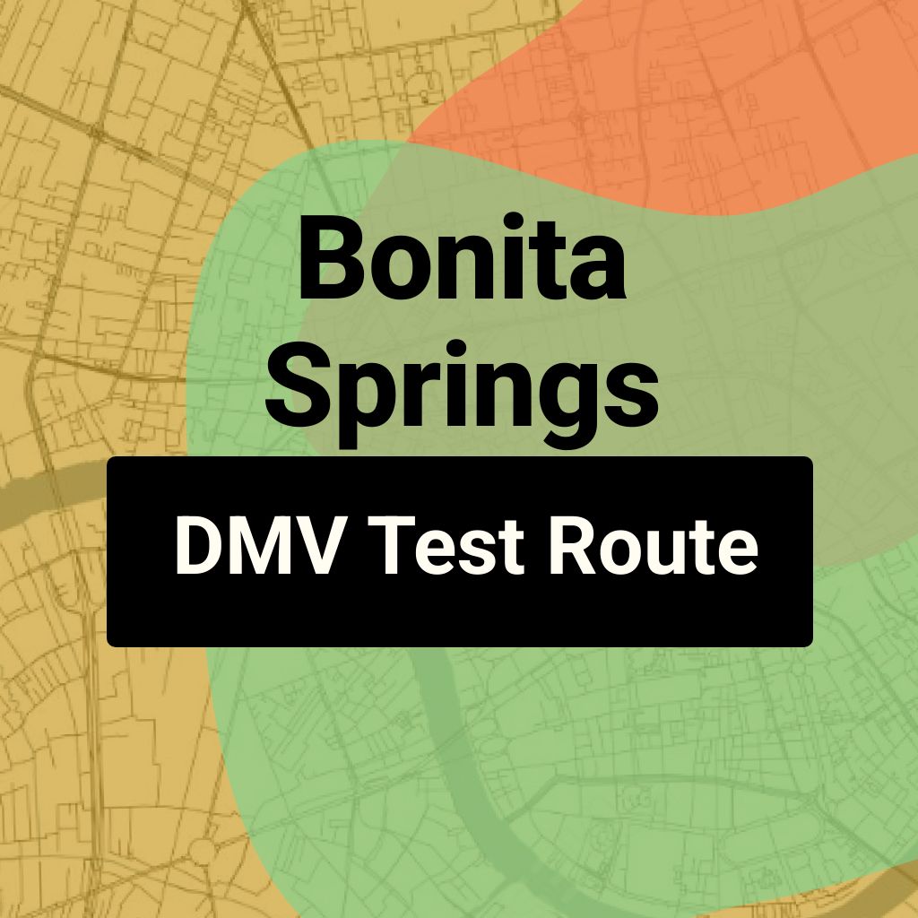 Bonita Springs, Florida DMV Driving Test Routes