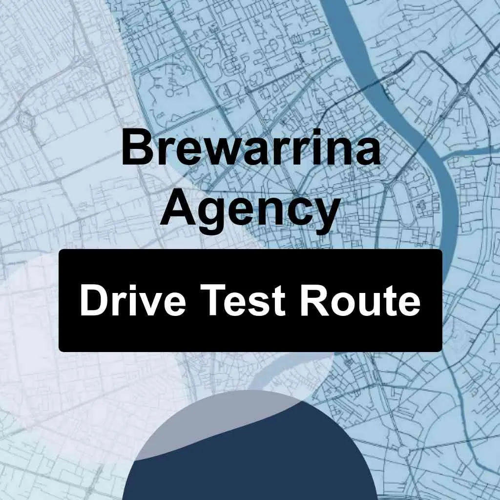 Brewarrina Agency, New South Wales (NSW) Driving Test Routes