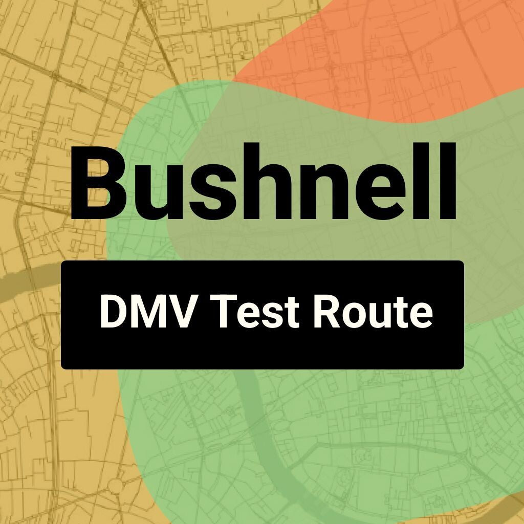 Bushnell, Florida DMV Driving Test Routes