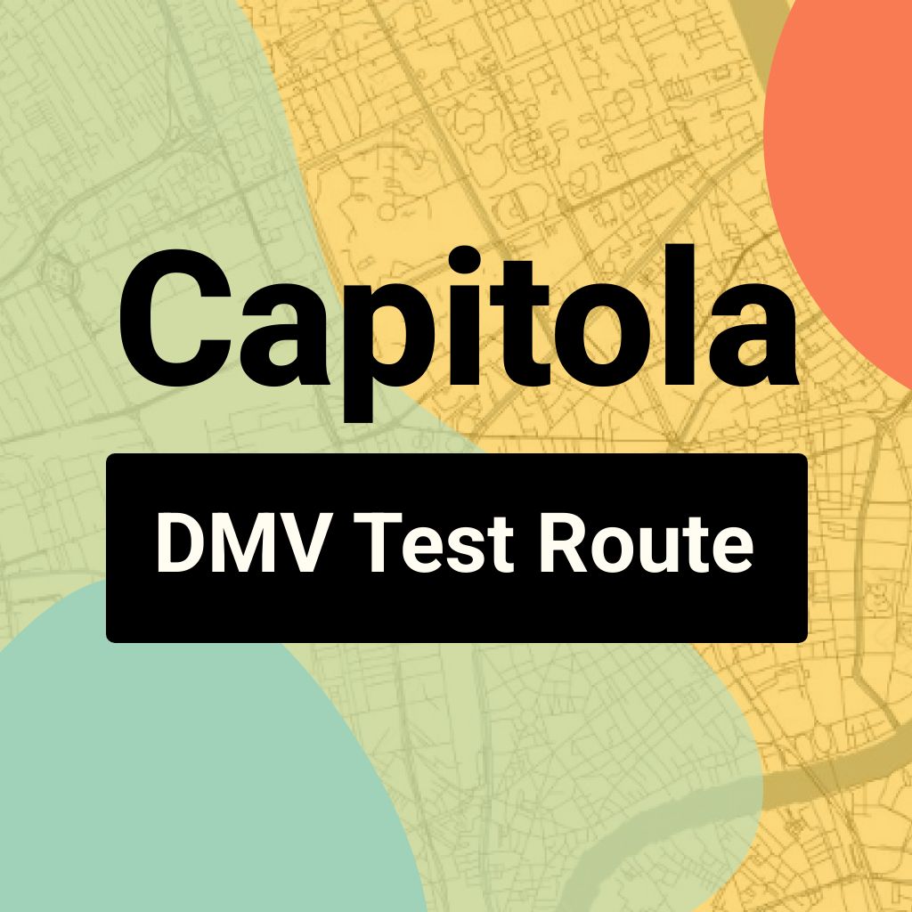 Capitola DMV Road Test Centre Routes