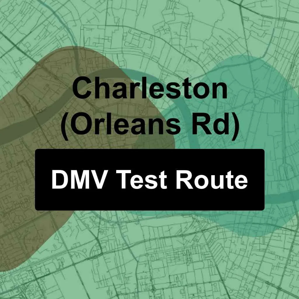 Charleston (Orleans Rd), South Carolina DMV Driving Test Routes