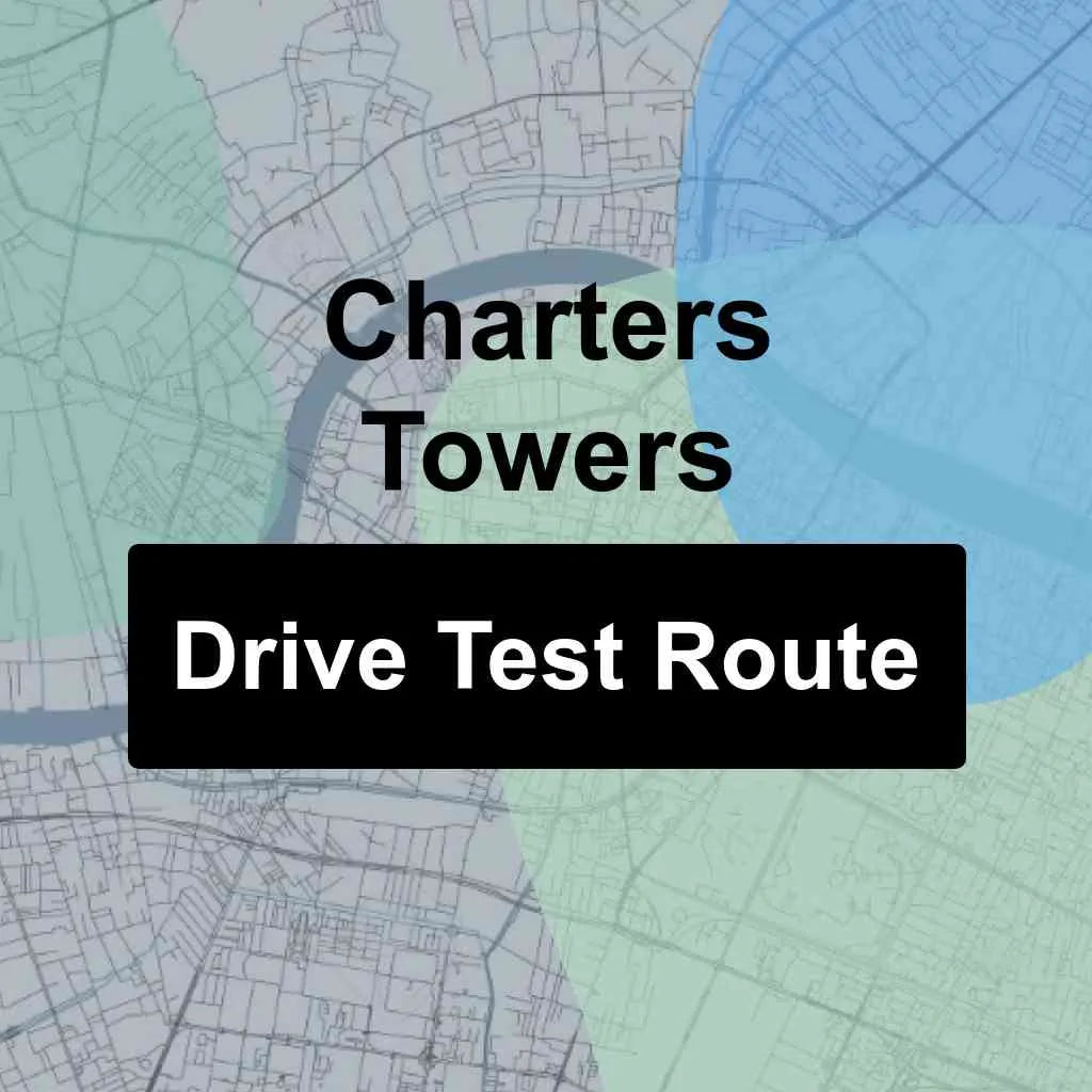 Charters Towers, Queensland (QLD) Driving Test Routes