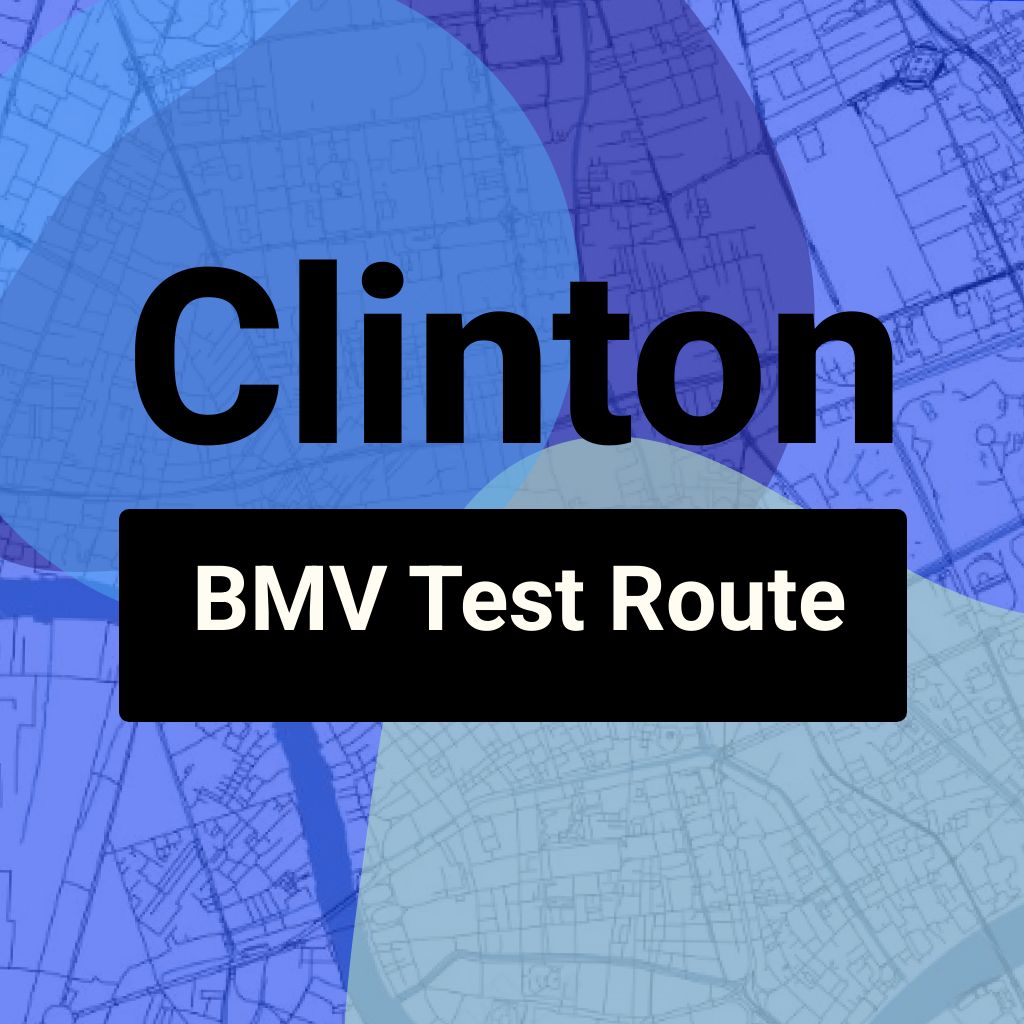 Clinton, Indiana BMV Driving Test Routes