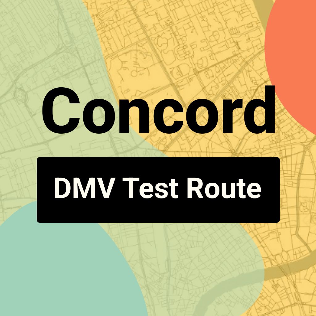 Concord DMV Road Test Centre Routes