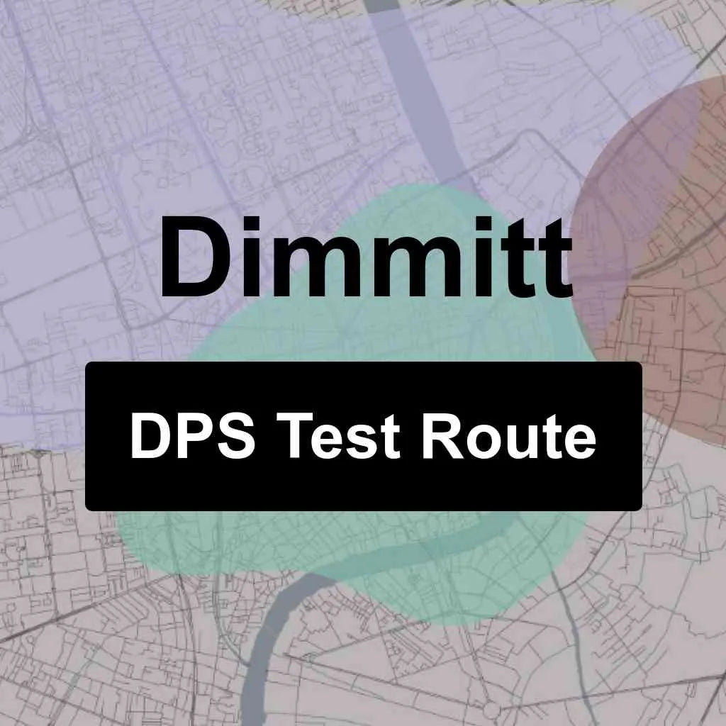 Dimmitt, Texas DPS Driving Test Routes