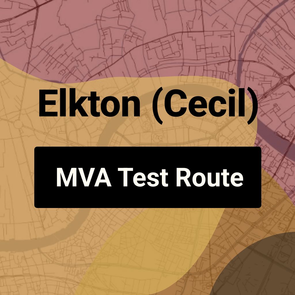 Elkton (Cecil), Maryland MVA Driving Test Routes