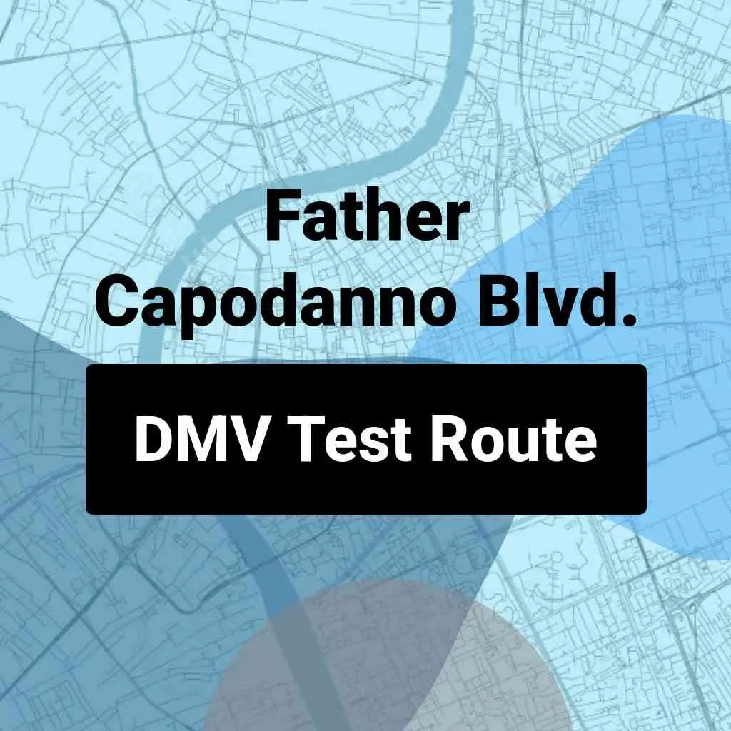 Father Capodanno Blvd., New York DMV Driving Test Routes