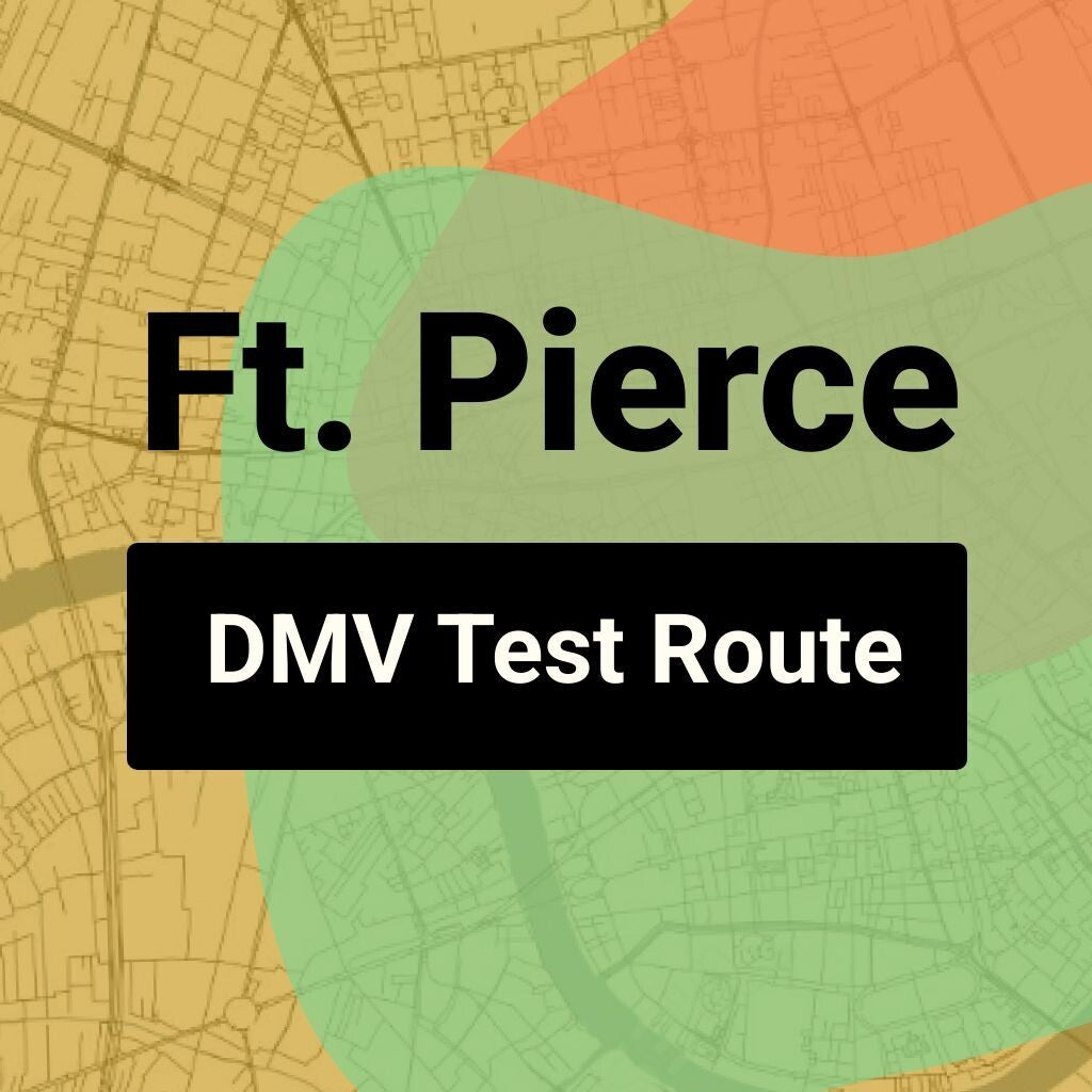 Ft. Pierce, Florida DMV Driving Test Routes