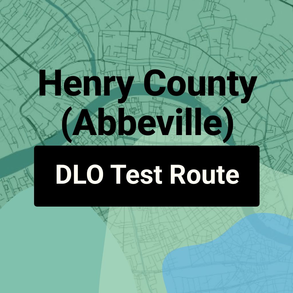 Henry County (Abbeville) Alabama DLO Driving Test Routes