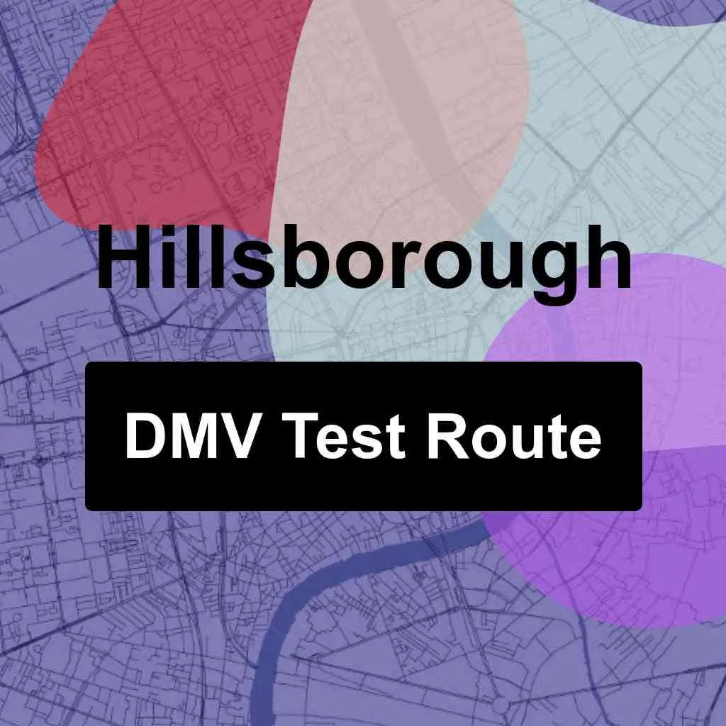 Hillsborough, North Carolina DMV Driving Test Routes