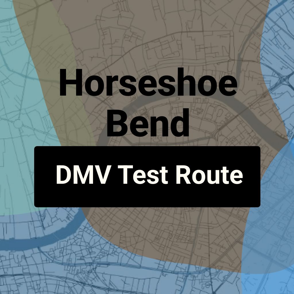 Horseshoe Bend, Idaho DMV Driving Test Routes