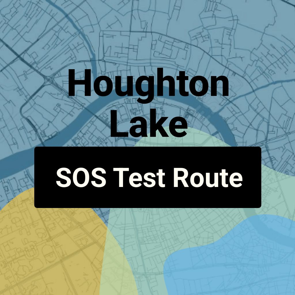 Houghton Lake SOS, Michigan DMV Road Test Routes