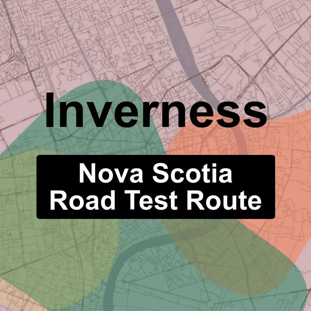 Inverness, Nova Scotia Access Driving Test Routes