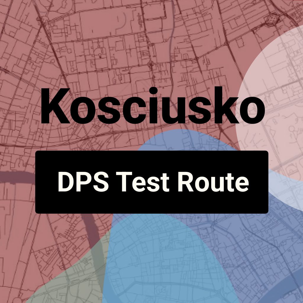 Kosciusko DPS, Mississippi DMV Driving Test Routes