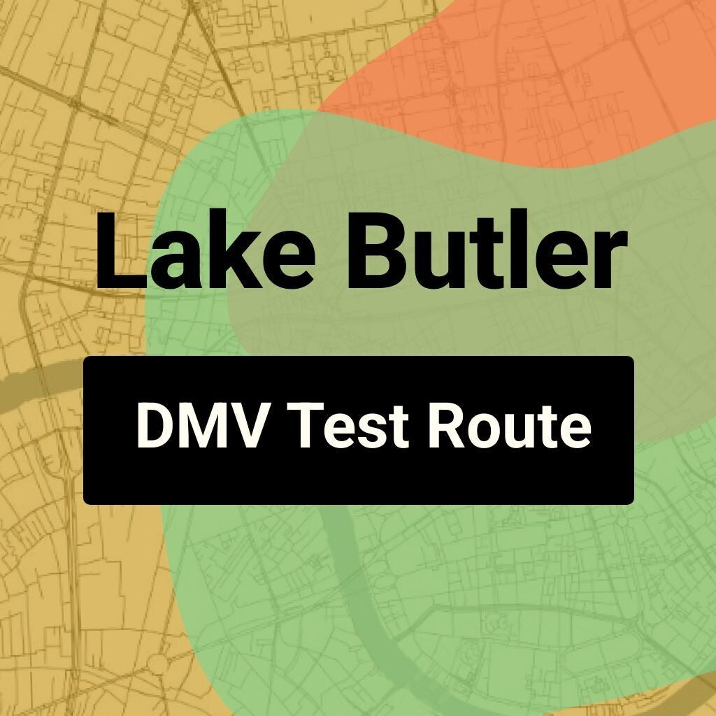 Lake Butler, Florida DMV Driving Test Routes