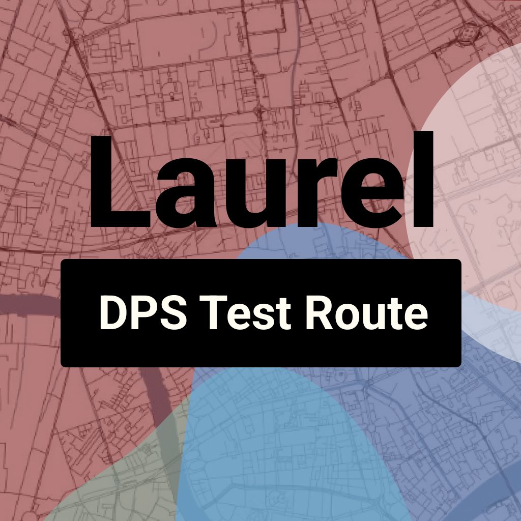 Laurel DPS, Mississippi DMV Driving Test Routes