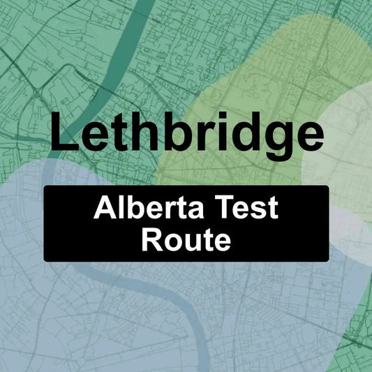 Lethbridge, Alberta AMA Driving Test Routes
