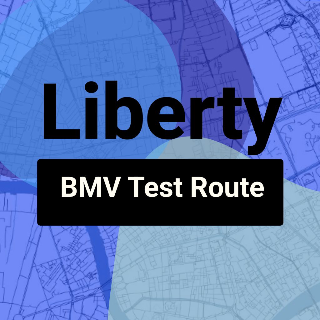 Liberty, Indiana BMV Driving Test Routes