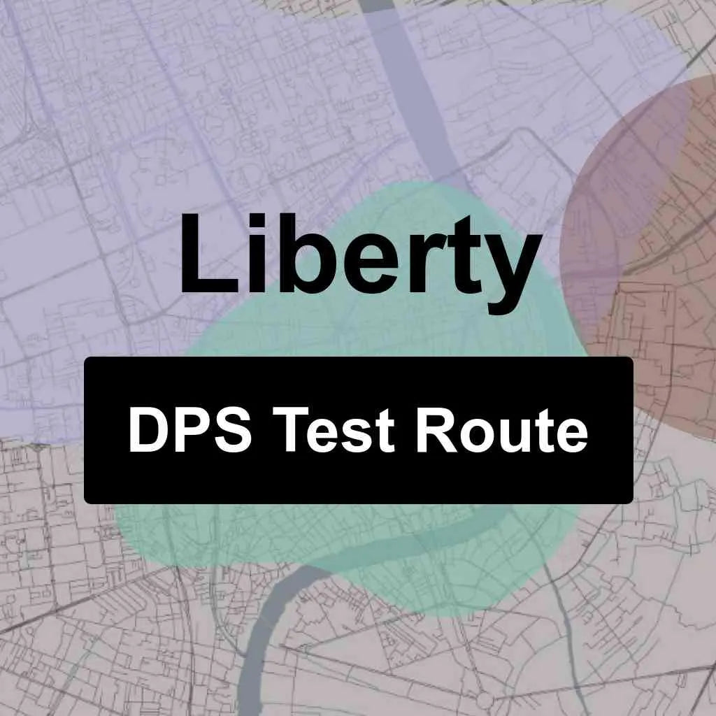 Liberty, Texas DPS Driving Test Routes