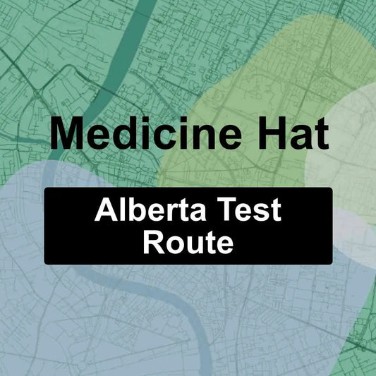 Medicine Hat, Alberta AMA Driving Test Routes