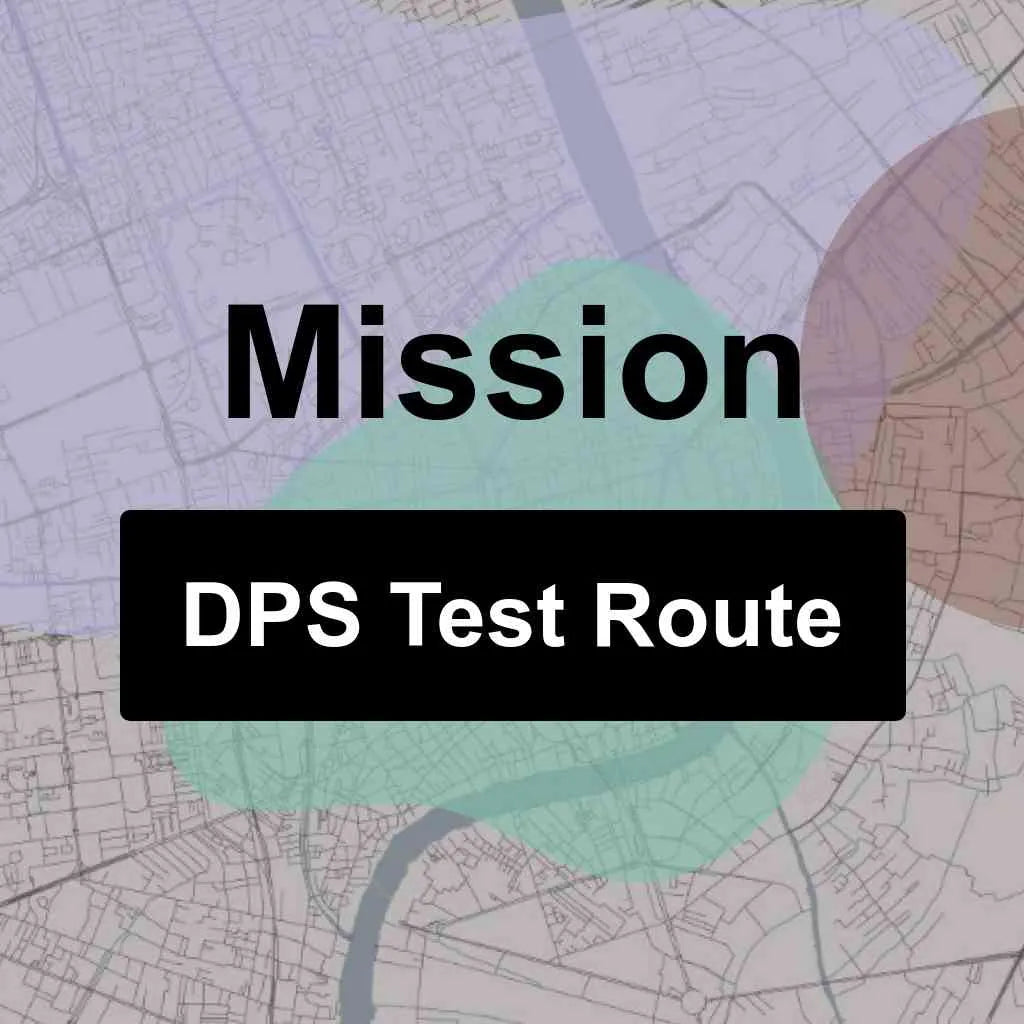 Mission, Texas DPS Driving Test Routes