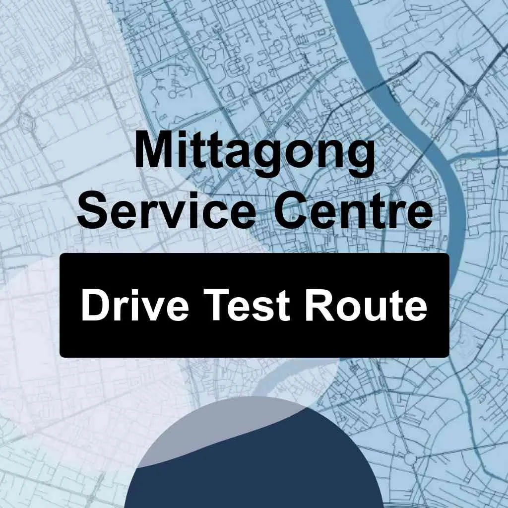 Mittagong Service Centre, New South Wales (NSW) Driving Test Routes