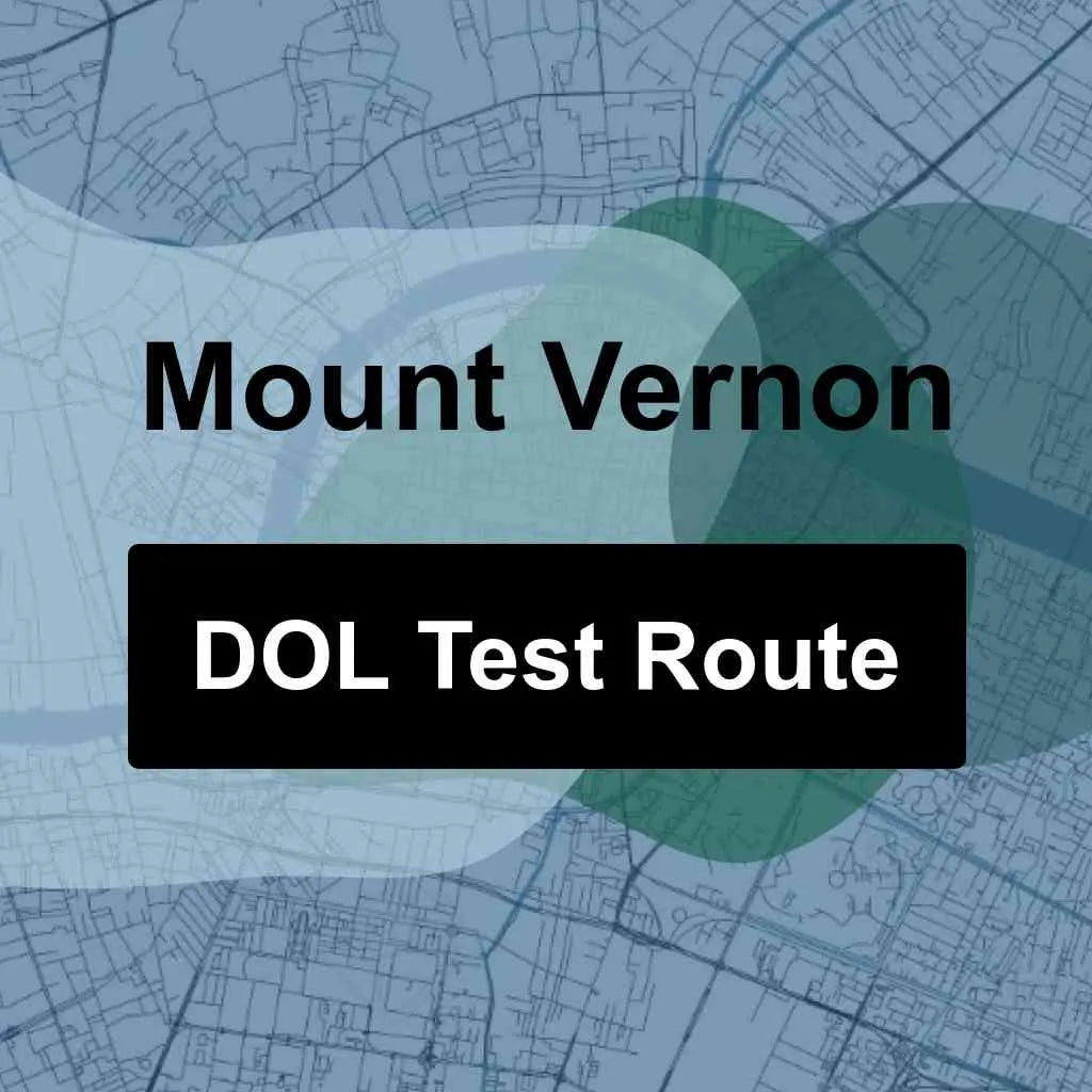 Mount Vernon, Washington DOL Driving Test Routes