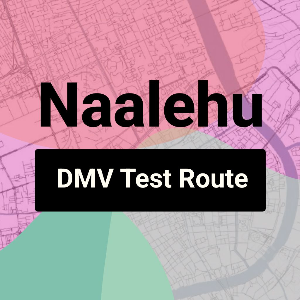 Naalehu, Hawaii DMV Driving Test Routes