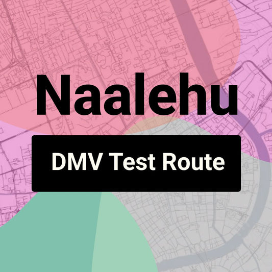 Naalehu, Hawaii DMV Driving Test Routes