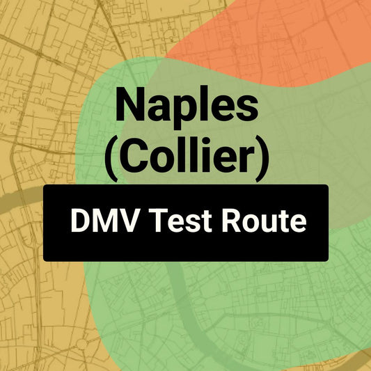 Naples (Collier), Florida DMV Driving Test Routes
