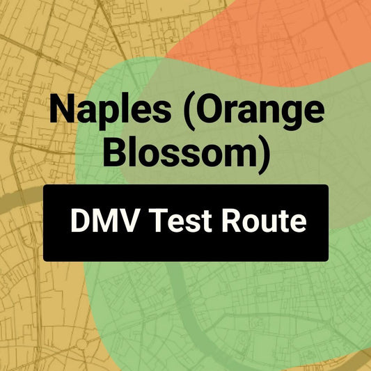 Naples (Orange Blossom), Florida DMV Driving Test Routes