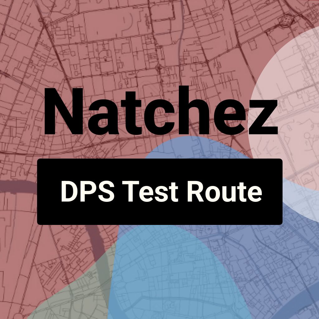 Natchez DPS, Mississippi DMV Driving Test Routes