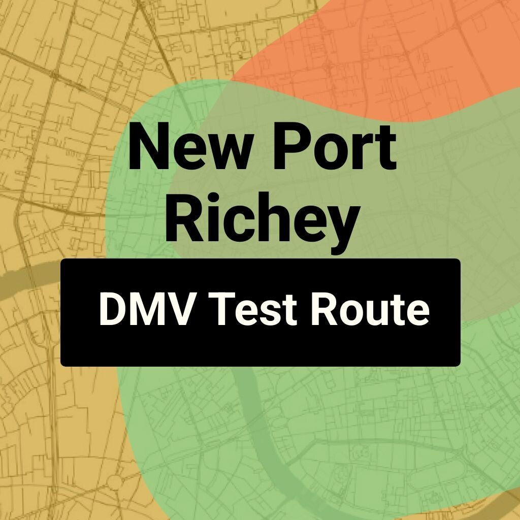 New Port Richey, Florida DMV Driving Test Routes