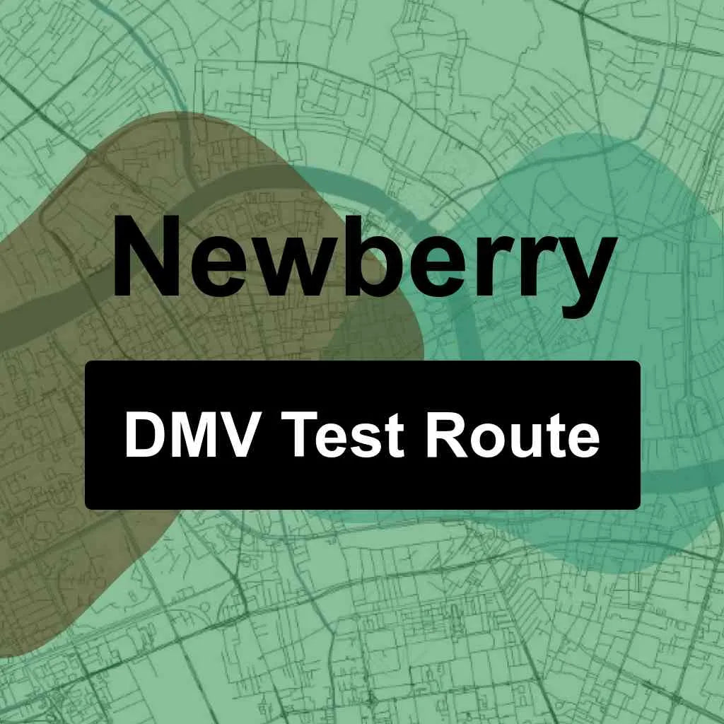 Newberry, South Carolina DMV Driving Test Routes