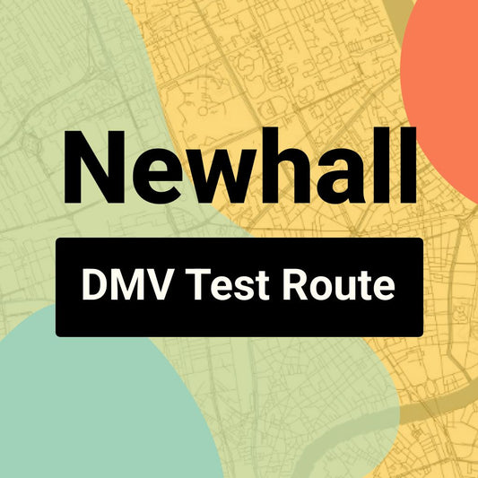 Newhall DMV Road Test Centre Routes