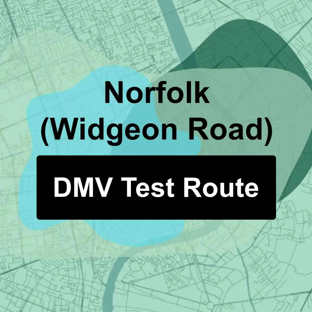 Norfolk (Widgeon Road), Virginia DMV Driving Test Routes