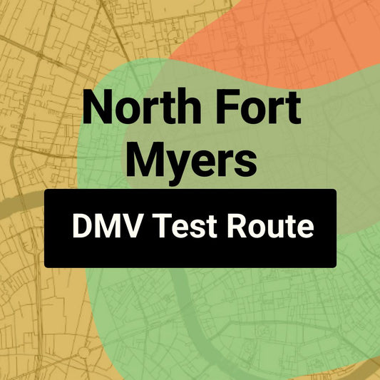 North Fort Myers, Florida DMV Driving Test Routes
