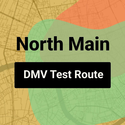 North Main, Florida DMV Driving Test Routes
