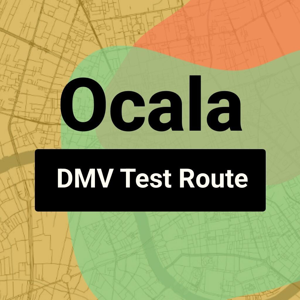 Ocala, Florida DMV Driving Test Routes