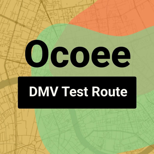 Ocoee, Florida DMV Driving Test Routes