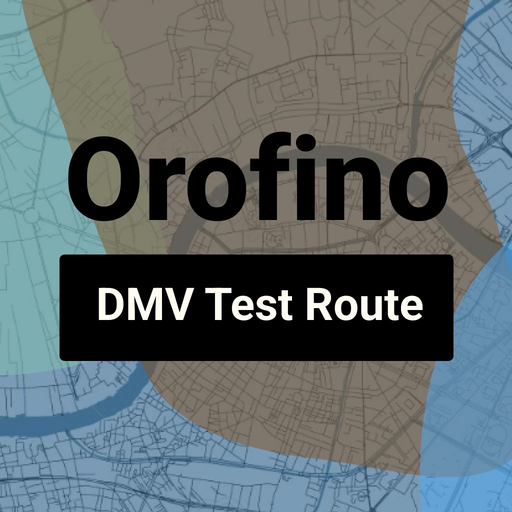 Orofino, Idaho DMV Driving Test Routes